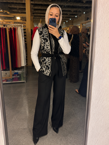 Black vest