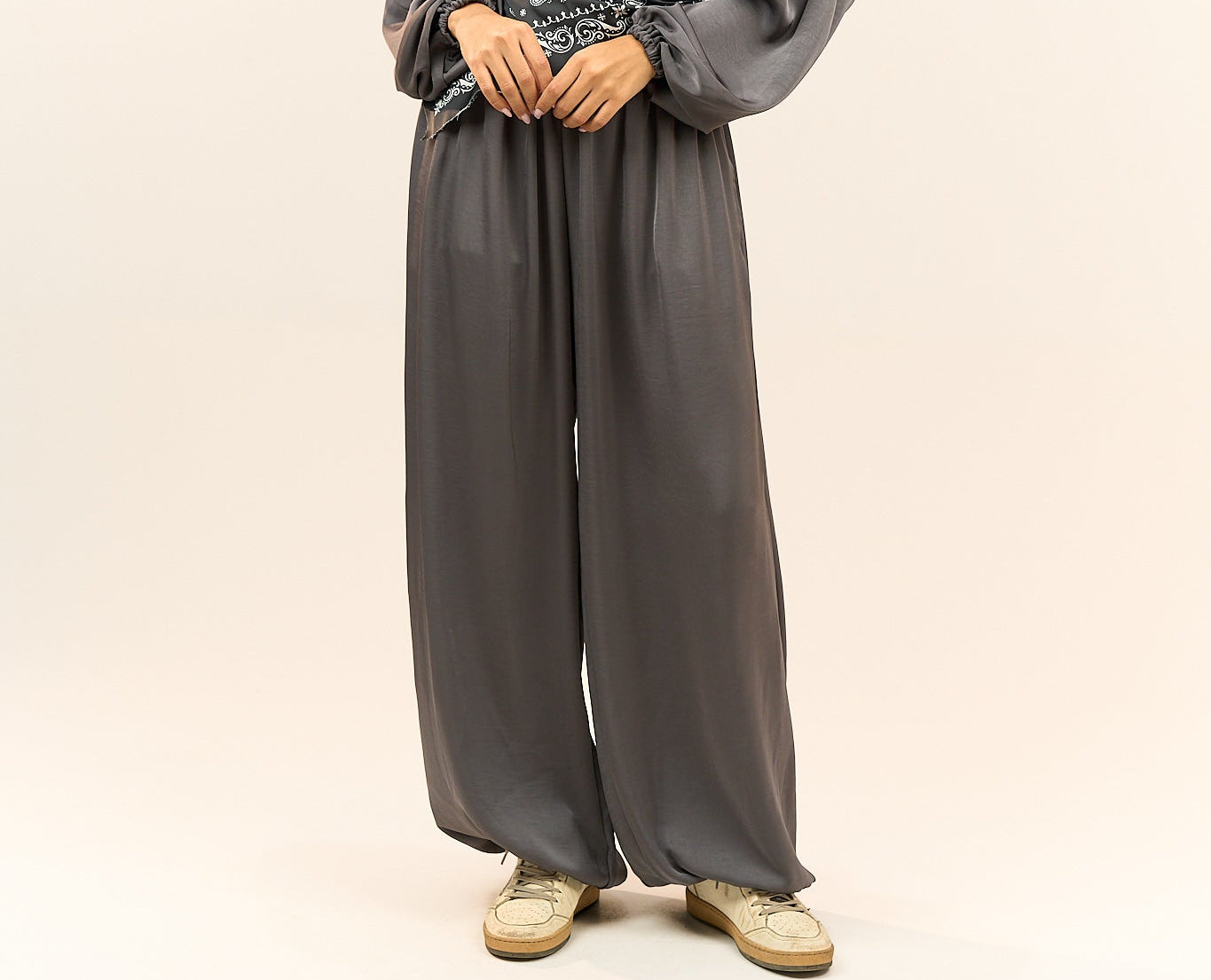 Pleated Pants