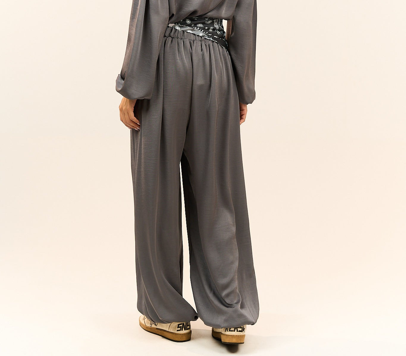 Pleated Pants