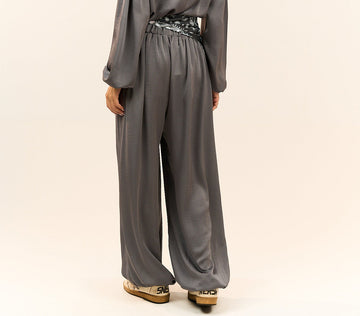 Pleated Pants