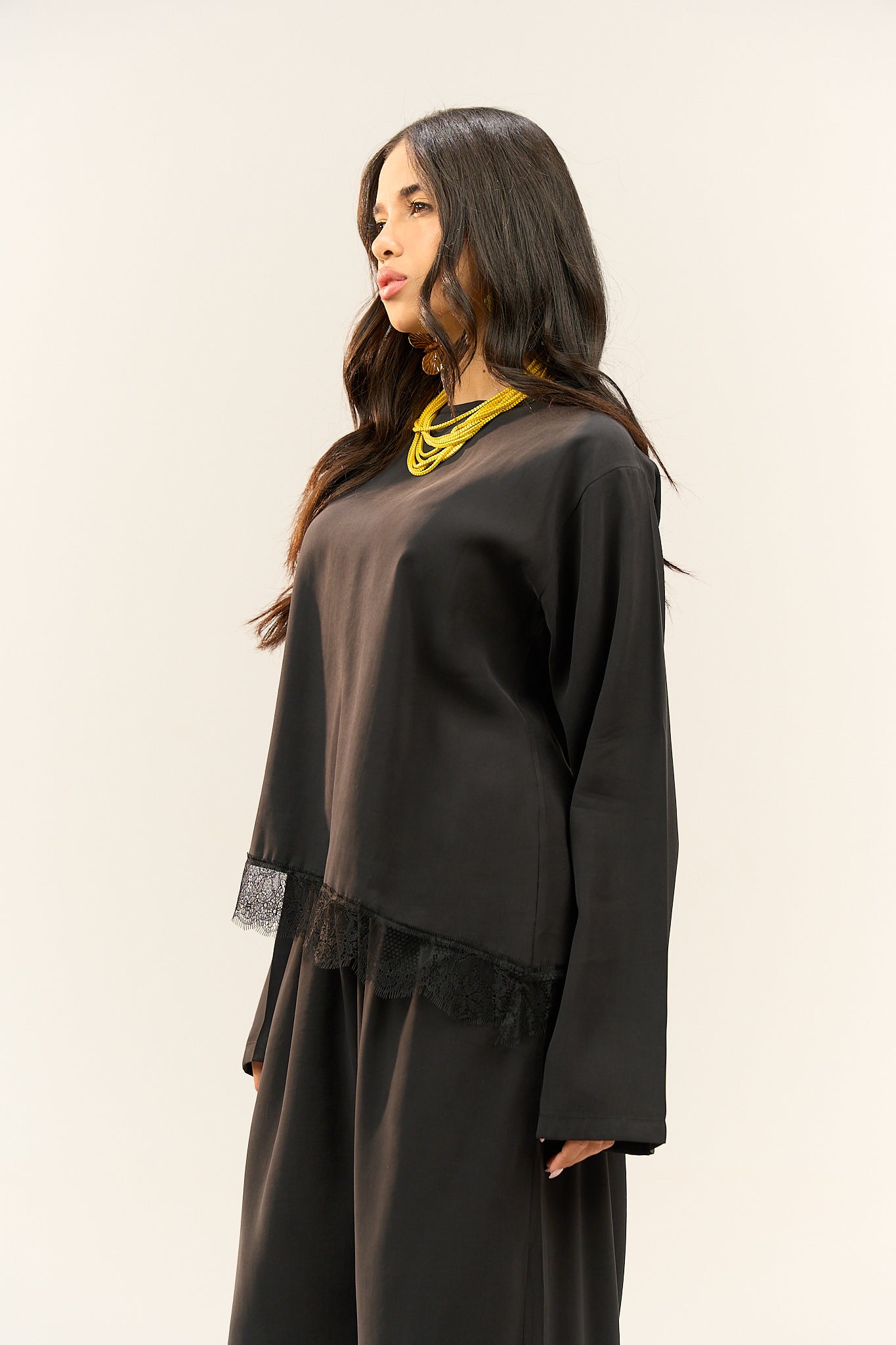 Lace-Edge Top