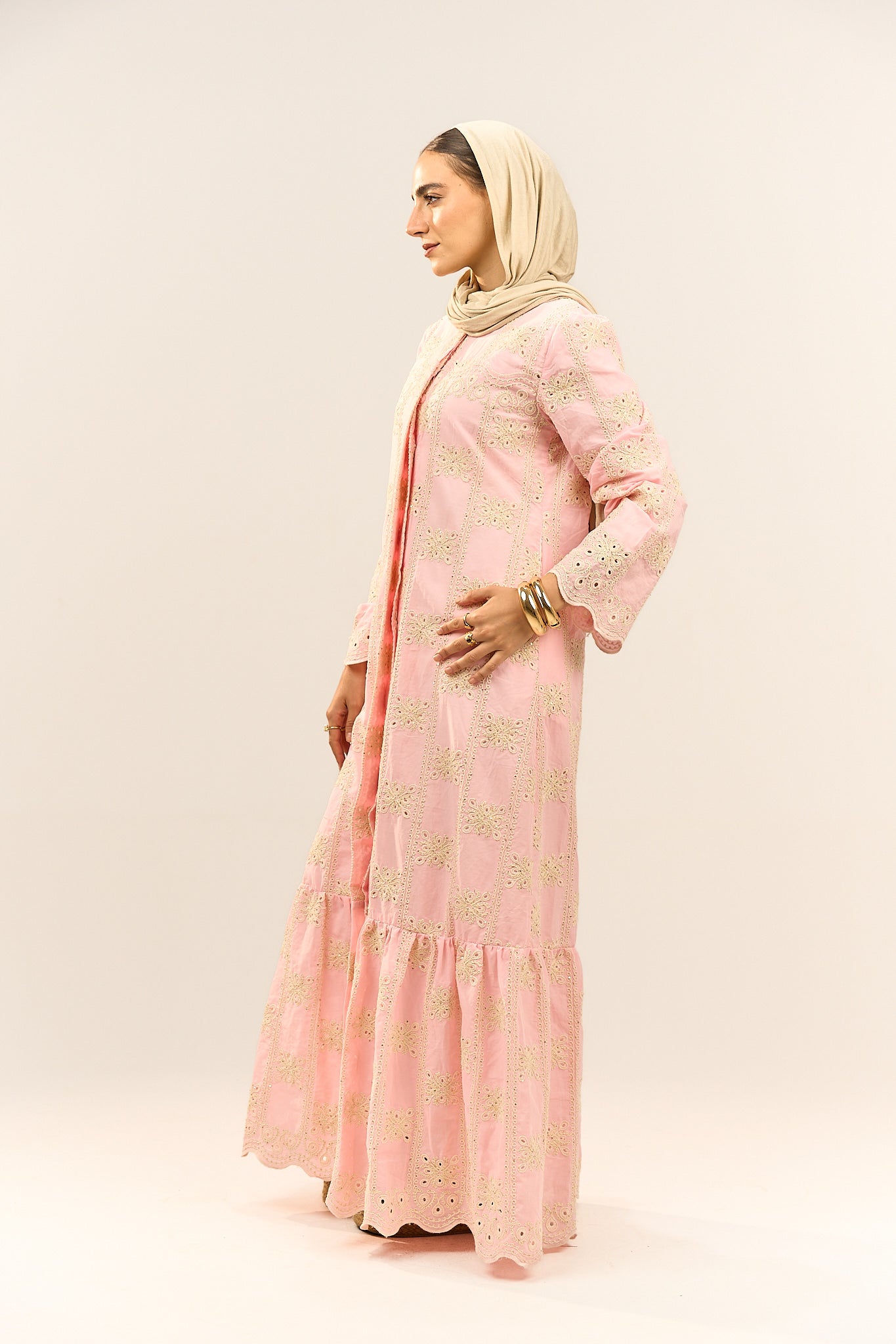 Embroidered Maxi Dress