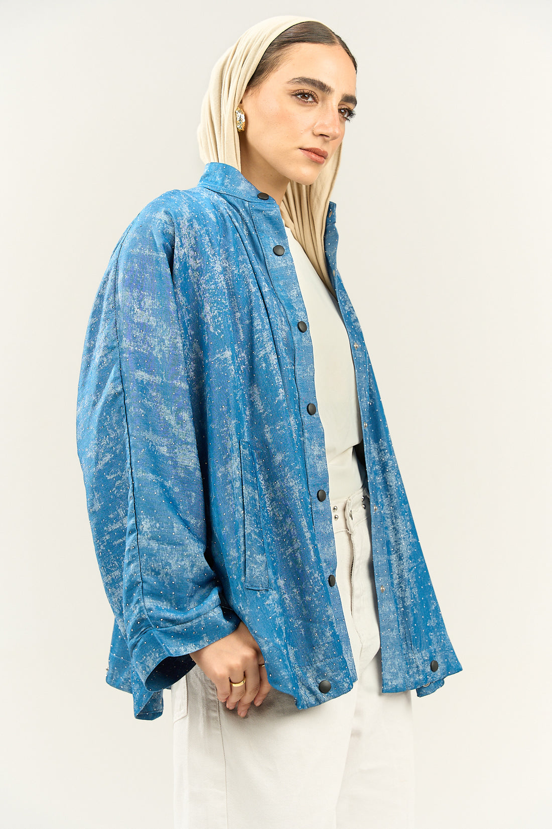 Sparkling Oversized Shirt