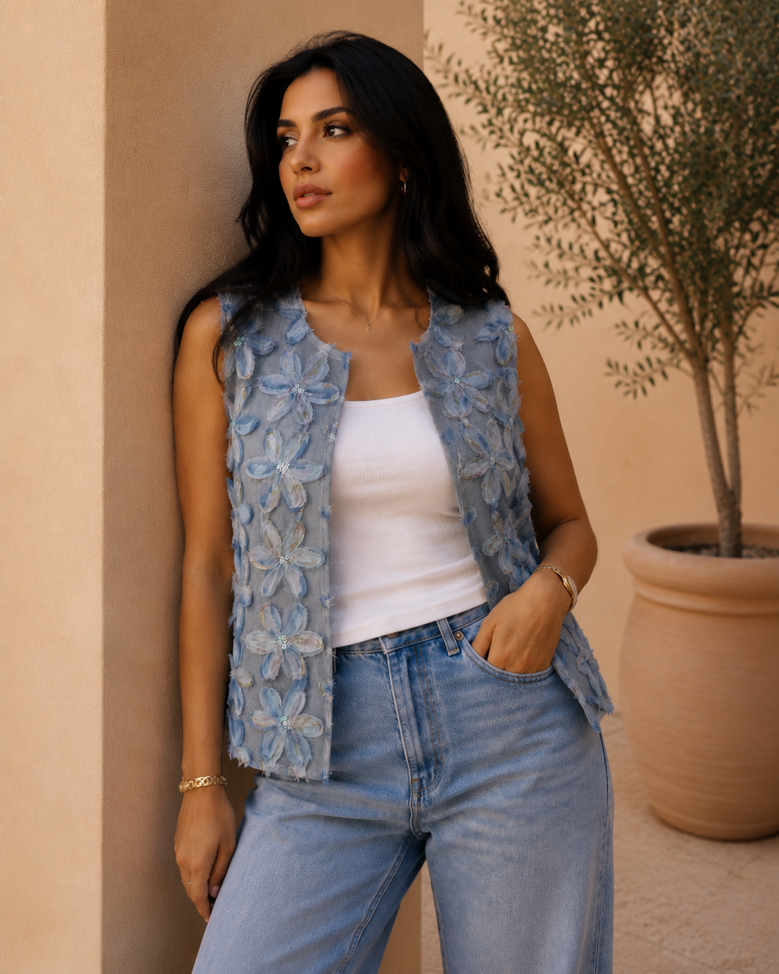 Flower vest