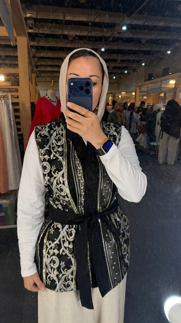 Black vest