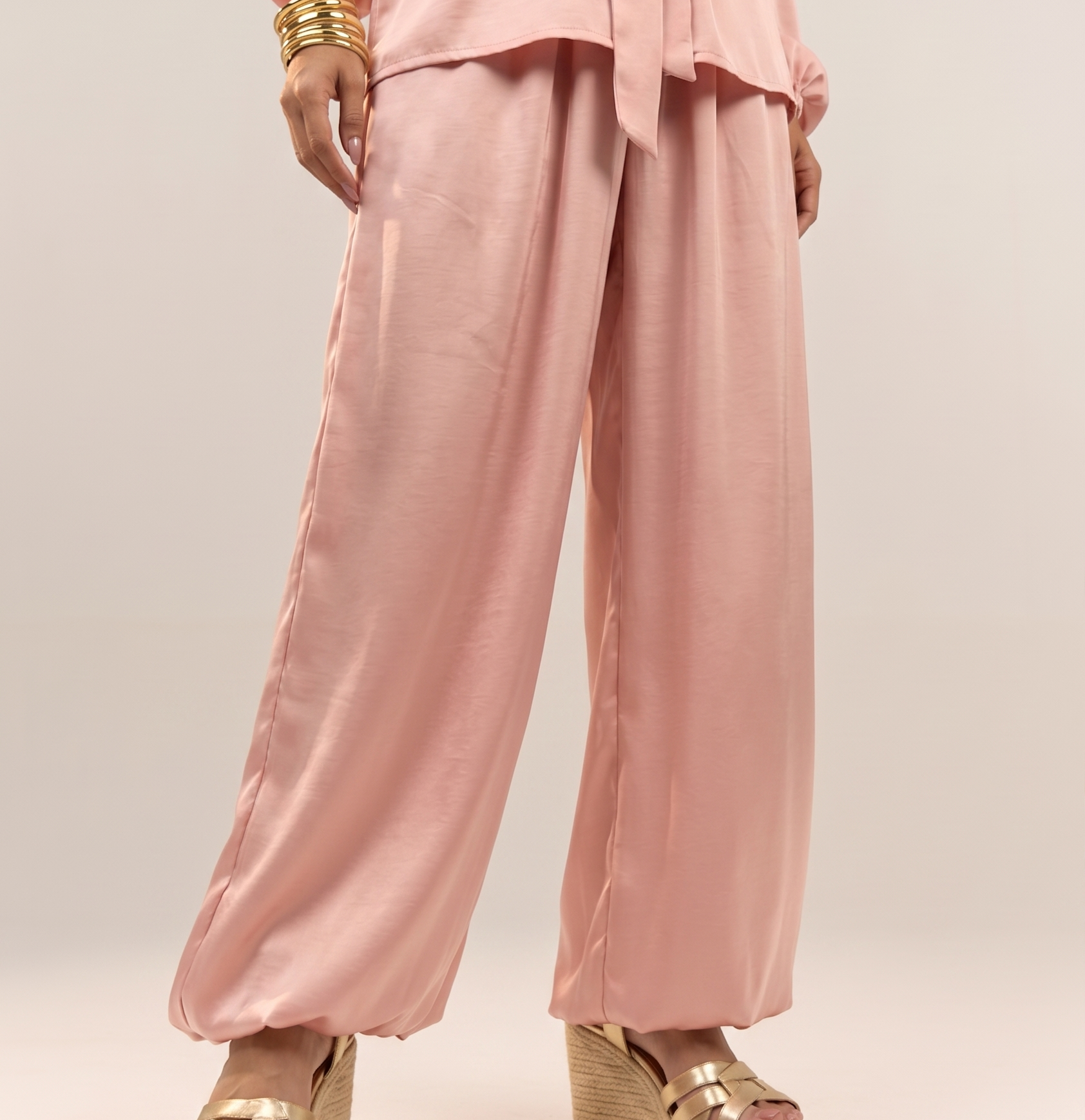 Pleated Pants